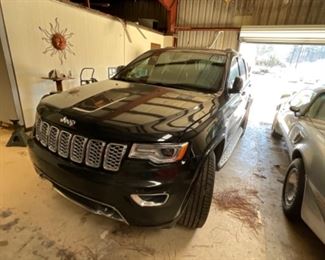 2018 Jeep Grand Cherokee Overland 54,000 miles all leather-$24,000 obo