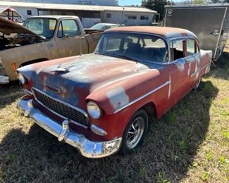 1955 4 door BelAir w/Buick motor-                                        Best offer OVER $4,000 by 3pm Saturday