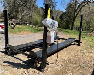 (2) Mayflower Blacksmith 4 post car lifts-like new!   $2,700 ea.