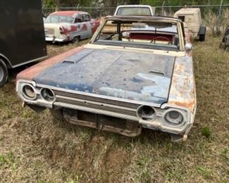 1967 GTX Convertible rolling chassis $4,500