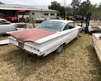 1959 2 door Impala rolling chassis. $5,000