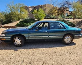 THIS ITEM ONLY AVAILABLE NOW FOR PRE-SALE - 1997 Buick LeSabre Limited Sedan V6 - 132,300 miles, original owner, well cared for, runs great, very clean inside & out, clean & clear title, notarized & ready to go, majestic teal pearl exterior & light gray interior ($4900)