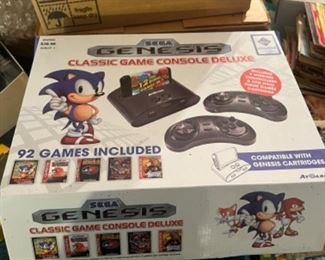 Sega Genesis video game console 