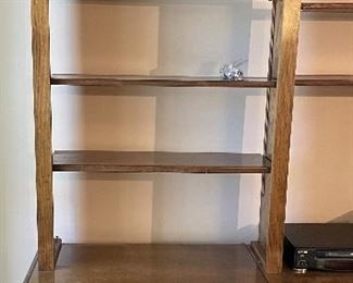 $395 	
Wood Bookshelve / Cabinets 