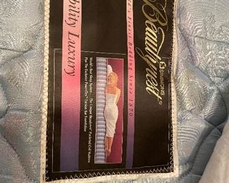 17	$245 	
Guest room king bed metal headboard with mattress
