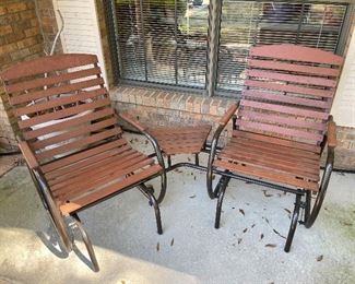 37	$150 	
Rockers with table attached 