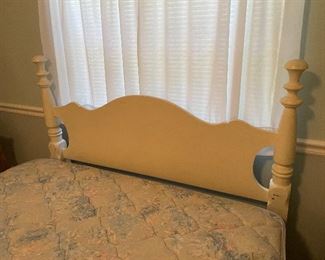 39_____$150 
Queen size bed with headboard 