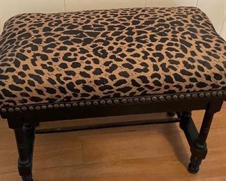 48_____$50 
Leopard black bench 