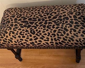 48_____$50 
Leopard black bench 