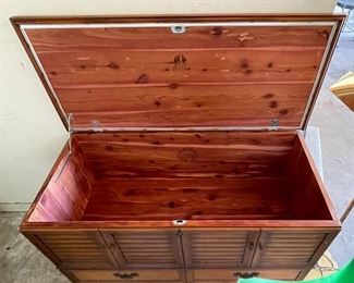 52_____$180 
Lane cedar chest 41Wx18 1/2Dx 26 1/2