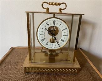 $50 Seth Thomas brass clock 