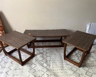 $225 MCM set of 3 tables 