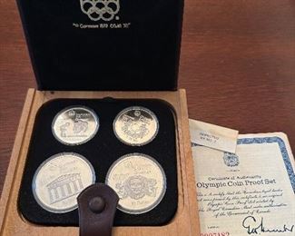 Olympic coin proof set