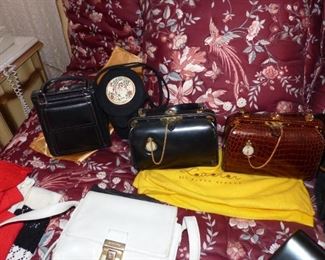 Vintage Lederer handbags 