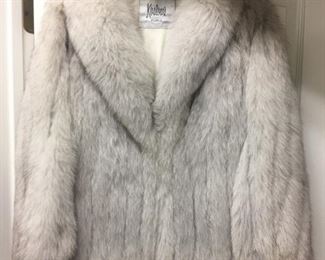 Koslows Blue Fox Fur Coat