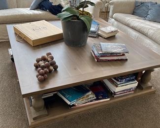 Asking: Was $2500 — Now $1875 ---Coffee Table – 60" Square - Restoration Hardware
