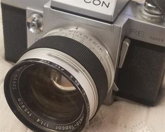 Vintage Topcon camera