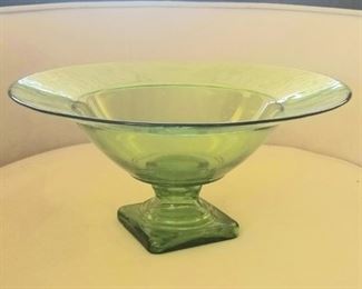 Vibrant glass bowl
