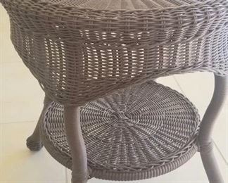 One of the vintage Wicker pieces