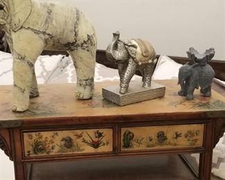 Tray table and more elephants 