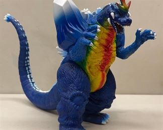 1995 Toho Co. Trendmasters 10" Blue Space Godzilla Poseable Figurine 