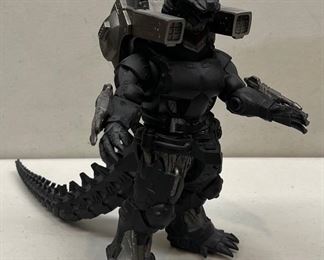 Toho Bandai 2003 9" Black Mechagodzilla Poseable Figurine