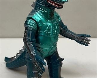 Vintage Bullmark Japan 9" 1974 Mechagodzilla Reproduction Poseable Figurine