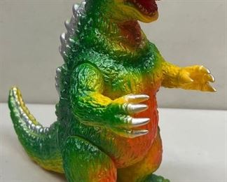 Vintage Toho Bullmark Japan 9" Godzilla Poseable Figurine