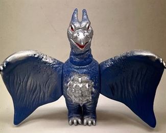 Bullmark Japan 1992 Godzilla Rodan 7.5" 1956 Reproduction Poseable Figurine