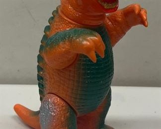 Bandai Bullmark 1982 Japan Baragon 1966 Reproduction 9" Poseable Figurine