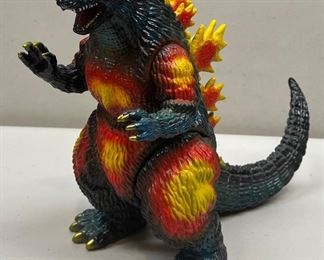 Toho Marmit 2010 Japan 8.5" Burning Godzilla Poseable Figurine 