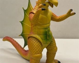 Unmarked 1990's 9" Gigan Poseable Figurine