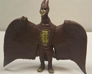 Bandai Japan 1991 7.5" Rodan Poseable Figurine