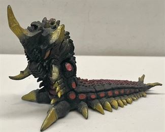 1992 Bandai Japan 5" Battra Larva Poseable Figurine