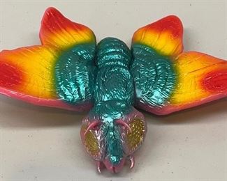 Toho Bullmark Japan 1992 Multicolor 12" Mothra Figurine