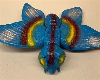 Toho Bullmark Japan 1992 Blue 12" Mothra Figurine
