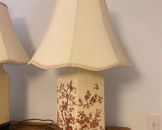 set of 2 xlarge oriental lamps
