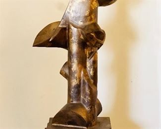Jay Holland, Bronze with gold leaf