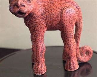 Mexican clay jaguar