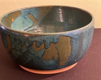 Glazed Ceramic Bowl, '70s