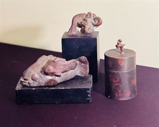 John Piet, small bronzes