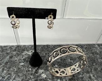 COACH Earrings and bracelet