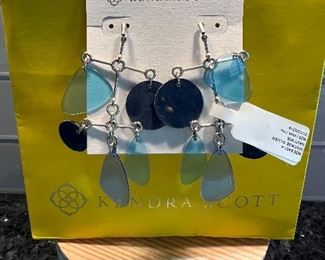 New with tag, Kendra Scott, fun earrings