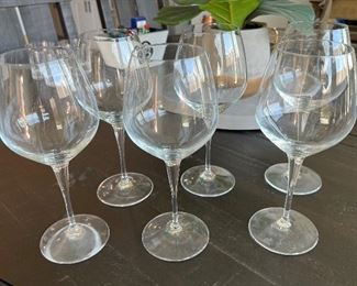 Wine glasses by Restoration Hardware