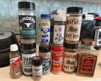 Rubs and spices for grilling!