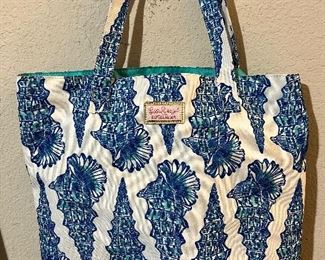 This tote bag is from Lilly Pulitzer