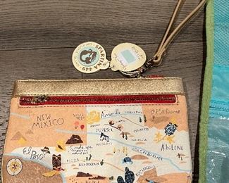 Close-up of the clutch bag. It is new with original tags.