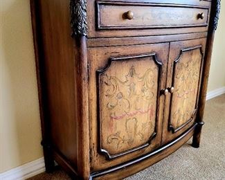 Tole-Painted Cabinet $79 or bid #21
