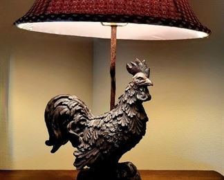 Rooster Lamp! 
