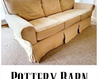 Slipcover Sofa from Pottery Barn $595 or bid #17